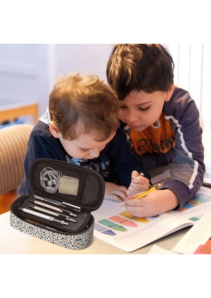 Büyük Kapasiteli Baskı Kalem Kutusu Büyük Kalem Çantası Ofis Malzemeleri Için Kırtasiye Kalem Çantası-Stil 3 (Yurt Dışından) indirimleri