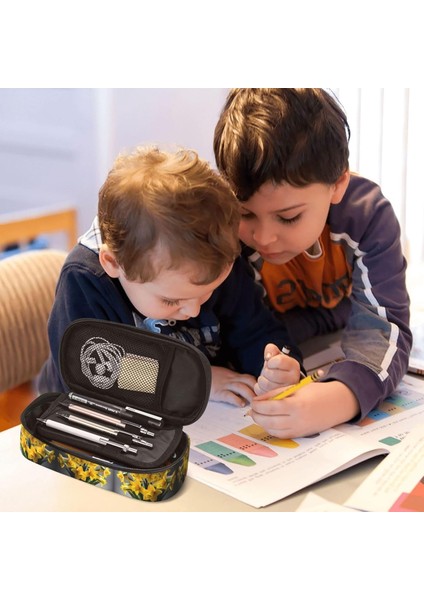 Büyük Kapasiteli Baskı Kalem Kutusu Büyük Kalem Çantası Ofis Malzemeleri Için Kırtasiye Kalem Çantası-Stil 128 (Yurt Dışından) indirimleri