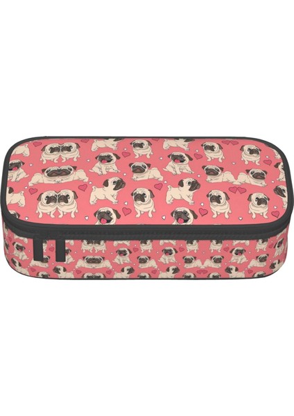 Büyük Kapasiteli Baskı Kalem Kutusu Büyük Kalem Çantası Ofis Malzemeleri Için Kırtasiye Kalem Çantası-Stil 4 (Yurt Dışından)