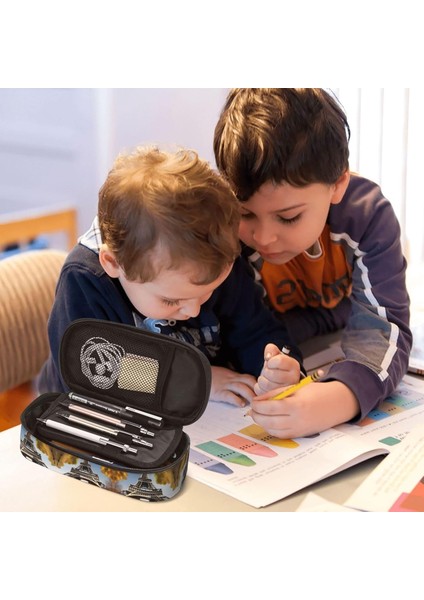 Büyük Kapasiteli Baskı Kalem Kutusu Büyük Kalem Çantası Ofis Malzemeleri Için Kırtasiye Kalem Çantası-Stil 117 (Yurt Dışından) indirimleri