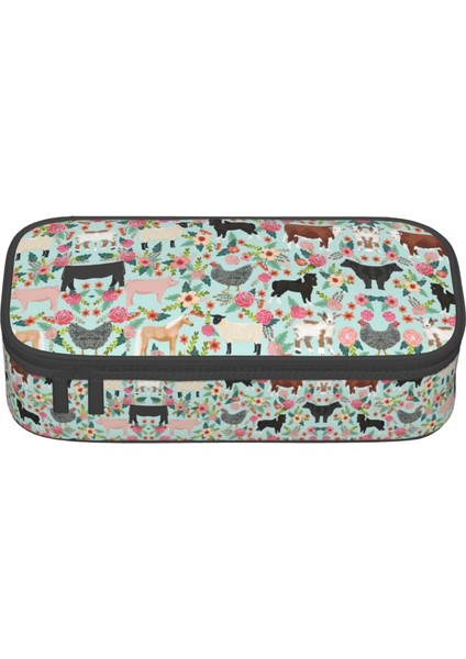 Büyük Kapasiteli Baskı Kalem Kutusu Büyük Kalem Çantası Ofis Malzemeleri Için Kırtasiye Kalem Çantası-Stil 75 (Yurt Dışından)