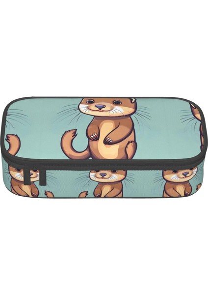 Büyük Kapasiteli Baskı Kalem Kutusu Büyük Kalem Çantası Ofis Malzemeleri Için Kırtasiye Kalem Çantası-Stil 104 (Yurt Dışından)