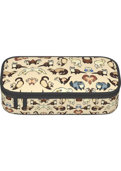 Büyük Kapasiteli Baskı Kalem Kutusu Büyük Kalem Çantası Ofis Malzemeleri Için Kırtasiye Kalem Çantası-Stil 8 (Yurt Dışından)