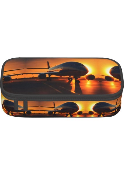 Büyük Kapasiteli Baskı Kalem Kutusu Büyük Kalem Çantası Ofis Malzemeleri Için Kırtasiye Kalem Çantası-Stil 58 (Yurt Dışından)