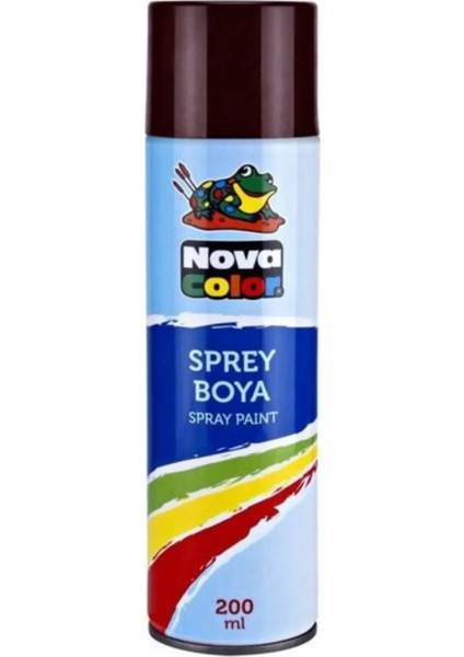 Nova Color Sprey Boya 200 ml Kahverengi