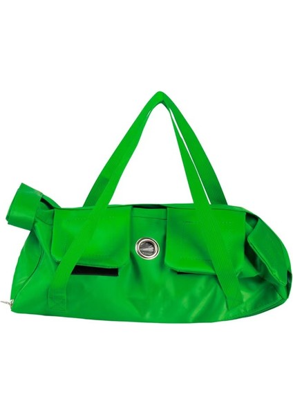 Lıwen Natureslim Pet Taşınabilir Kedi Çizilmez ve Isırık Sabit Kedi Çantası L Boyut Yeşil (Yurt Dışından)