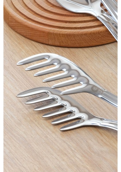 3'lü Maşa Seti Parlak Krom fırsatları