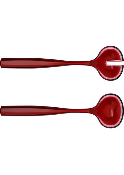 Dolce Vita Salata Servis Seti 28 cm Kırmızı