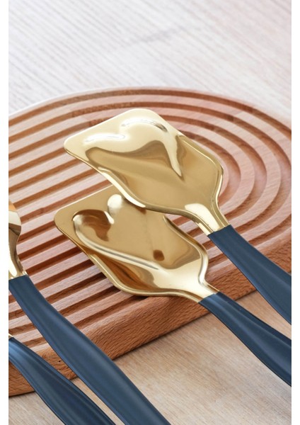 3'lü Maşa Seti Parlak Altın Siyah fiyatları