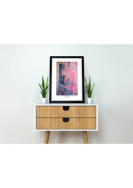 Kedi Illüstrasyon Baskı Tablo, Art Print Poster