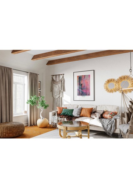 Kedi Illüstrasyon Baskı Tablo, Art Print Poster fiyatları