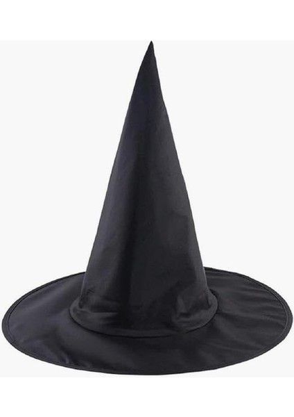 Cadılar Bayramı Cadı Şapkası Halloween Parti Kostüm Aksesuarı Siyah fiyatları