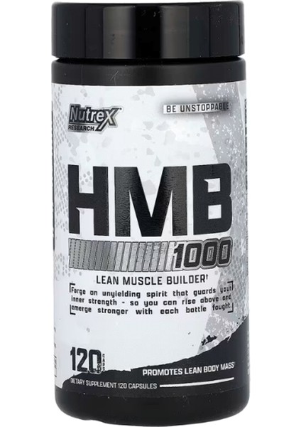 Hmb 1000 120 Black Capsul.Usa Menşei.Ozelsporcugıdaların'dan 3637