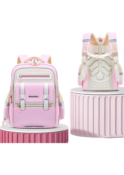 Ilkokul Çocukları Için Baskılı Logo Erkek ve Kız Çocukları 1-3-6 Sınıf Eğitim Kurumu Ultra Hafif, Ağırlık Azaltıcı Su Geçirmez (Yurt Dışından)