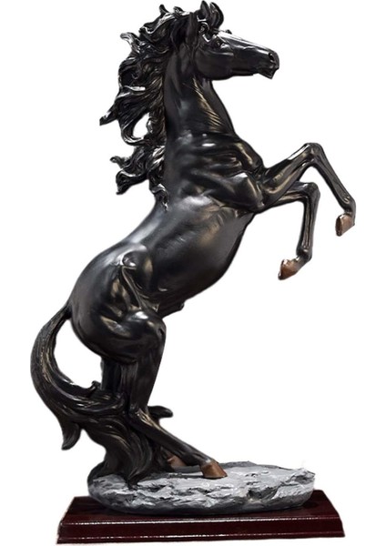 Ayakta At Heykeli Kükreyen At Büyük Reçine At Heykeli Kitaplık (Yurt Dışından) modelleri