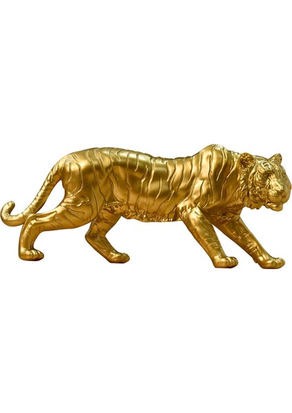 Reçine Kaplan Heykeli Koleksiyonu Parti Dekorasyonu Için Hayvan Heykeli Masa (Yurt Dışından)