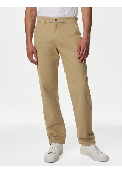 Loose Fit Chino Pantolon