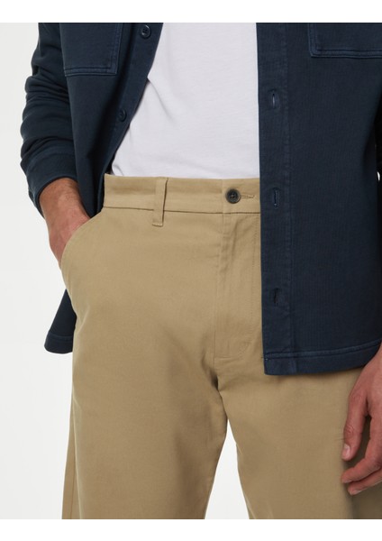 Loose Fit Chino Pantolon