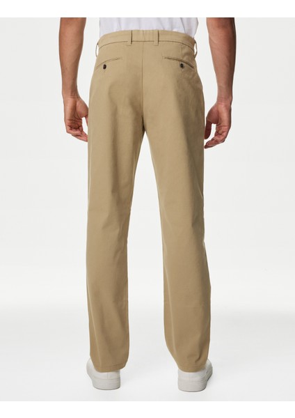 Loose Fit Chino Pantolon