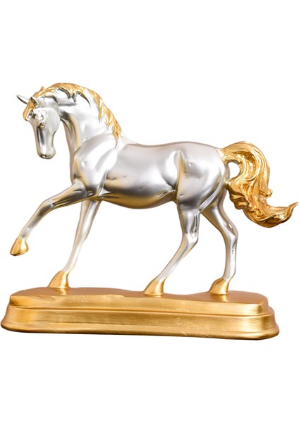 Nordic Crafts At Heykelcik Heykel Heykel Süsleme Dekor Argent (Yurt Dışından)