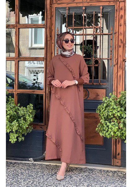 Elbise 6390 Kahve