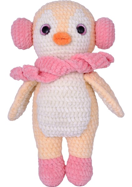 Amigurumi Penguen Pino - Pembe - Anatoya