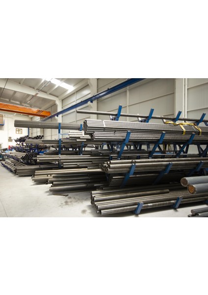 304 Kalite 21,3 mm (1/2'') Paslanmaz Çelik Krom Boru Et Kalınlığı 3 mm Uzunluk 3 Metre