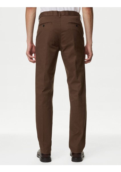 Regular Fit Heritage Twill Chino Pantolon