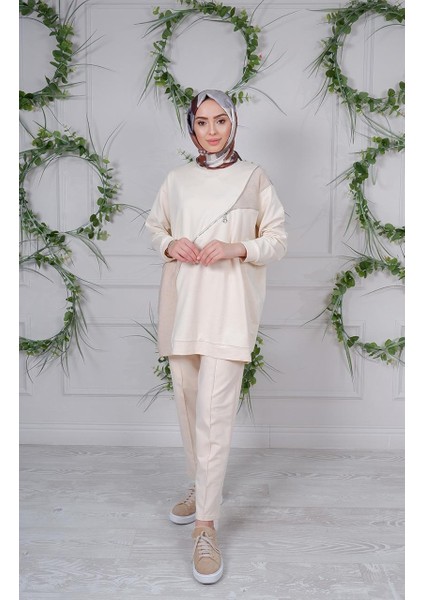 Pantolon 4358 Krem