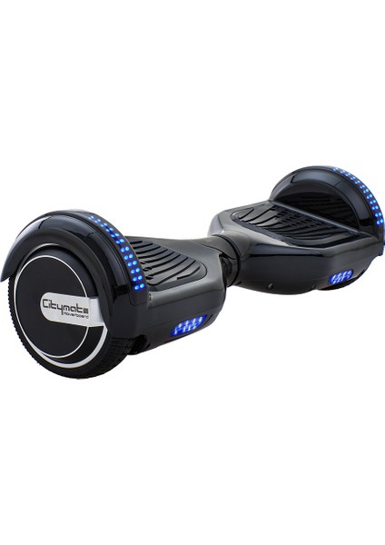 Elektrikli Kaykay Hoverboard Bluetooth Hoparlörlü 6.5 Inch Akıllı Dengeli - Full LED Işıklı