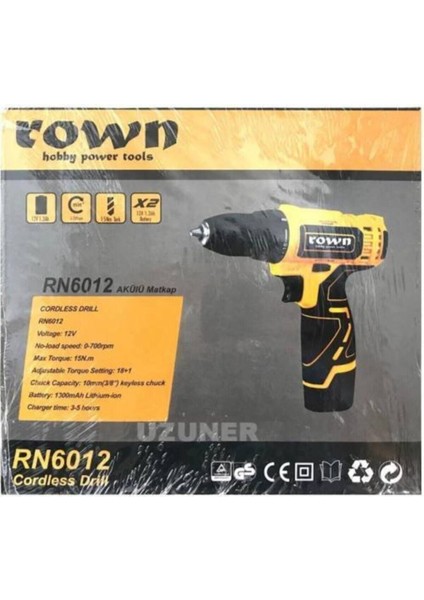 Tekno Trust Solo Makine Rown RN6012 Li-Ion Çift Akülü Matkap Aküsüz Darbeli 1.5 - 1.9 Ah 12 Volt 2 Yıl