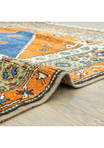 Dargıl El Dokuma Renkli Dazkırı Halı 158 x 210 cm fırsatları