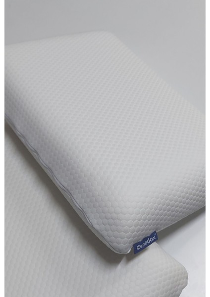 Tekno Trust Visko Visko Yastıkk Ortopedik Pamuklu Kılıf Boyun Yastığı 650 + gr 65 x 45 cm Pamuklu Beyaz Hava Geçirg modelleri