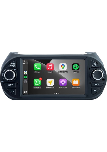 Peugeot Bipper (2009-2019) Android 14 Multimedya Carplay 9 Inch 4 GB Ram / 64 GB Crv-4102XD