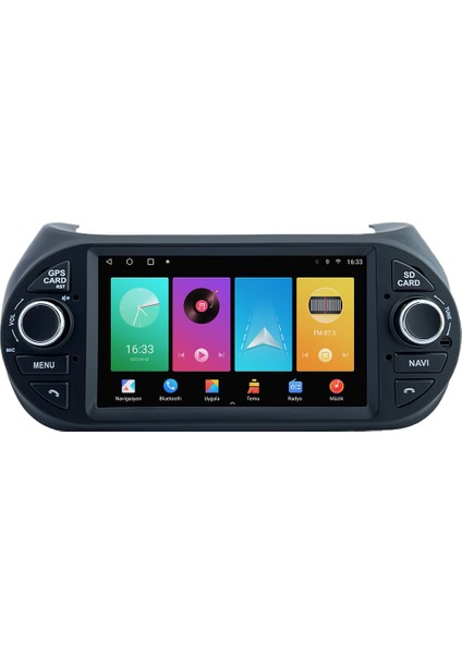 Peugeot Bipper (2009-2019) Android 14 Multimedya Carplay 9 Inch 4 GB Ram / 64 GB Crv-4102XD