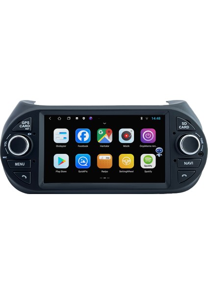 Peugeot Bipper (2009-2019) Android 14 Multimedya Carplay 9 Inch 4 GB Ram / 64 GB Crv-4102XD