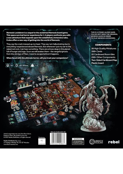 Nemesis: Lockdown Kutu Oyunu (Ingilizce) fiyatları