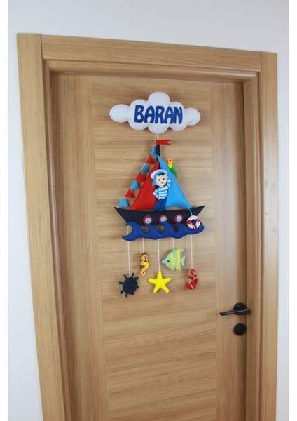 Baran Isimli Denizci Bebek ve Hastane Odası Kapı Süsü fırsatları