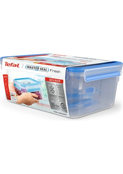 5 Parça K30290 Masterseal Fresh Saklama Kabı Seti 5 Parça Beyaz Plastik 2 L + fiyatları