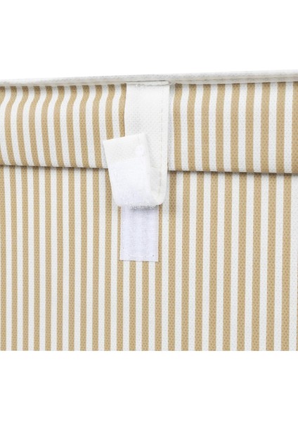 Tekno Trust Pembe Kahverengi Sosoft (3 Adet )Baza Altı Çok Amaçlı Kutu 50X40X19CM Kumaş 3