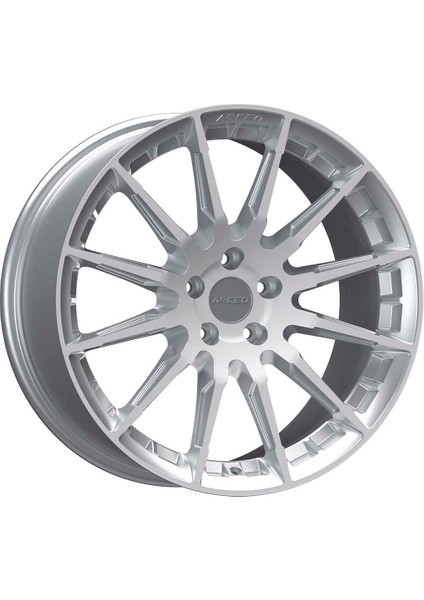 19 Inç 5X112 Arceo Stars Silver Diamond Jetta Golf Passat Leon Uyumlu Jant Modeli Volkswagen Seat (4 Adet)