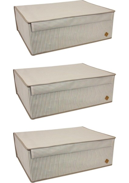 Tekno Trust Kahverengi Kahverengi Çok Amaçlı Kutu 3'lü Kumaş Type 0 3 Orta (26-50 Çap) 50 x 40