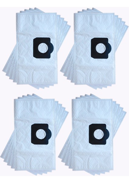 Tekno Trust Siyah Ru 381 Süpürge Bez Toz Torbası 3 Katlı Kaliteli 20 Adet ( Ağzı Karton Veya Plastik ) Uyumlu