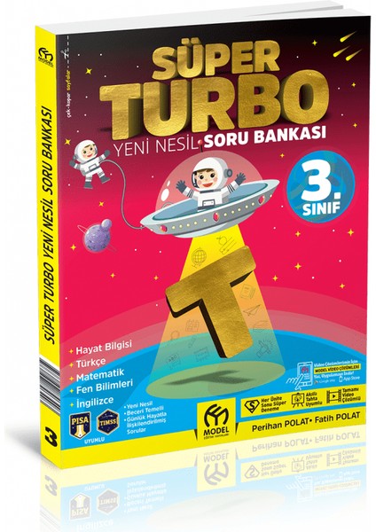 Model Yayınları 3. Sınıf Süper Turbo Yeni Nesil Soru Bankası