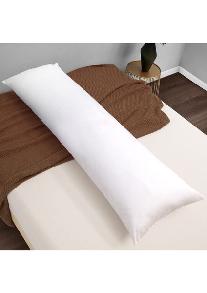 Tekno Trust Silikon Çok Amaçlı Ortopedik Silindir Yastıkk Boyun Bacak Bel Destek Yastığı 15 x 50 cm 35 x 50 Polyes