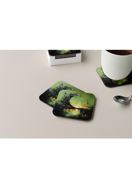 Dekoratif Bardak Altlığı Circle Design 122