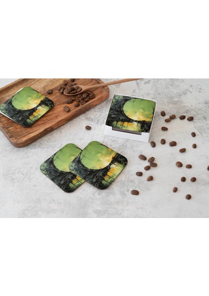 Dekoratif Bardak Altlığı Circle Design 122 fiyatları