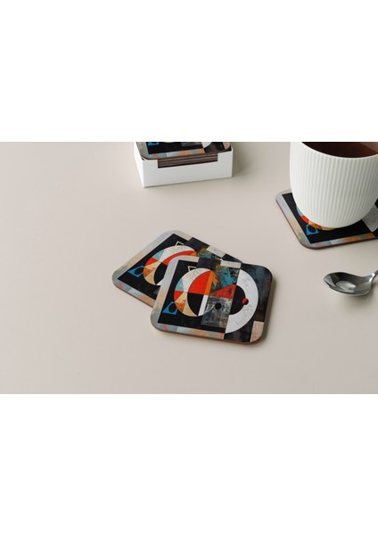 Dekoratif Bardak Altlığı Circle Design 392