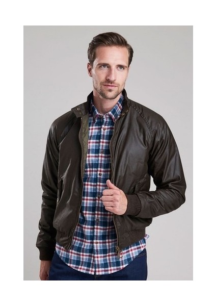 Intl Merchant Jacket Yağlı Ceket OL71 Olive