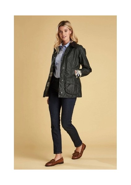 Beadnell Yağlı Ceket SG91 Sage